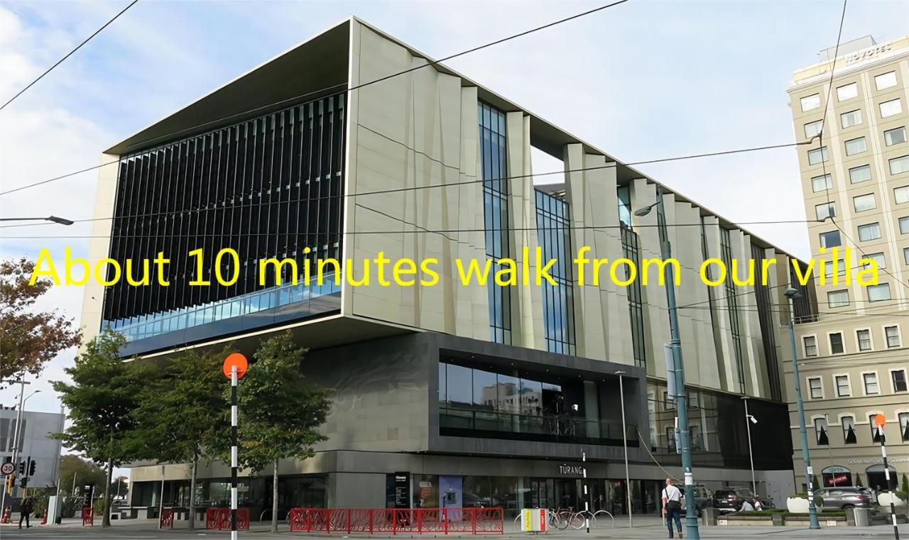 City Centre Superior Villa 3 Large Double Bedrooms Christchurch Extérieur photo