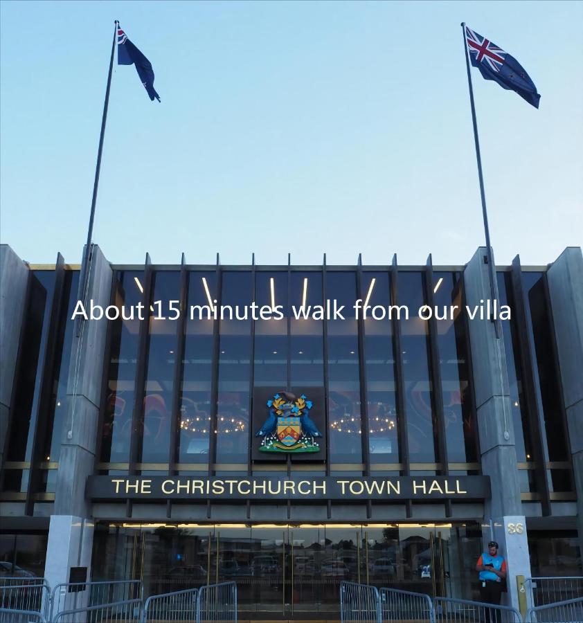 City Centre Superior Villa 3 Large Double Bedrooms Christchurch Extérieur photo